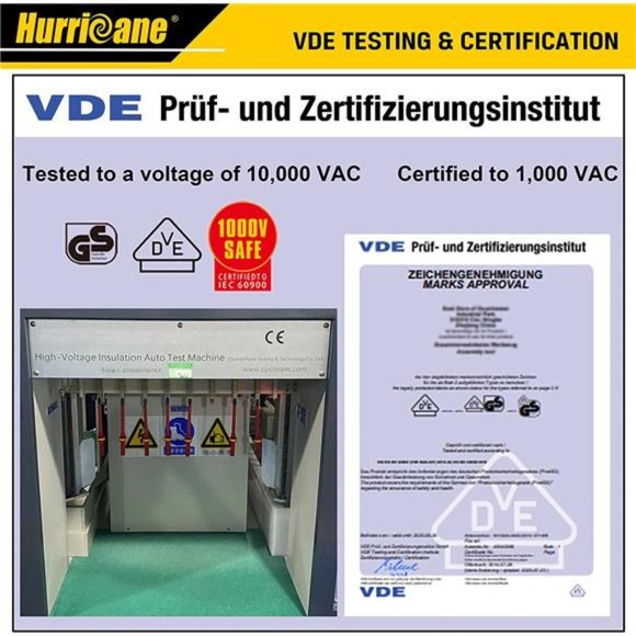 1000V Insulated Electrician Screwdriver Set, All-in-One Premium Professional - Picture 4 of 6